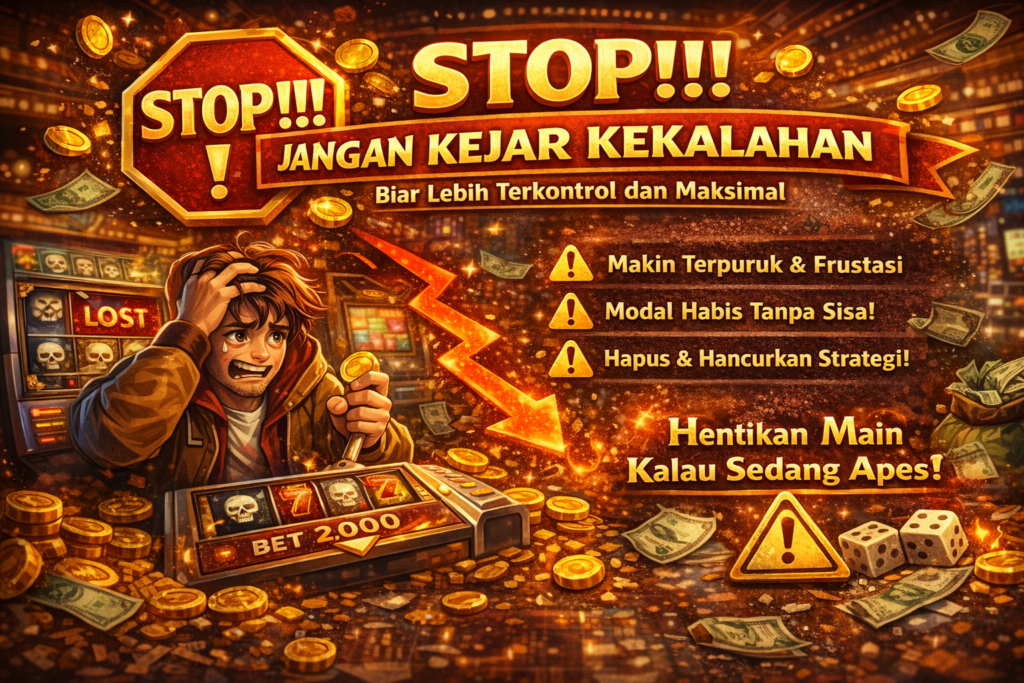 🚫 TUTOR HOKI SLOT 2026 – Jangan Kejar Kekalahan, Ini Cara Main Lebih Aman dan Terkontrol