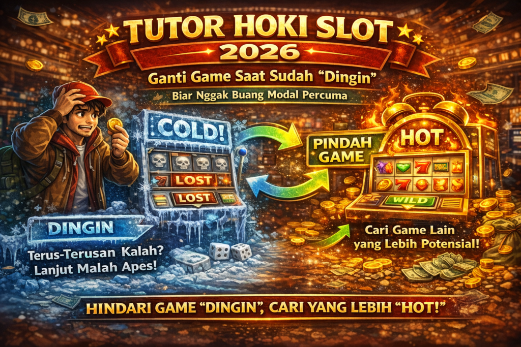🔄 TUTOR HOKI SLOT 2026 – Ganti Game Saat Sudah “Dingin” Biar Nggak Buang Modal Percuma